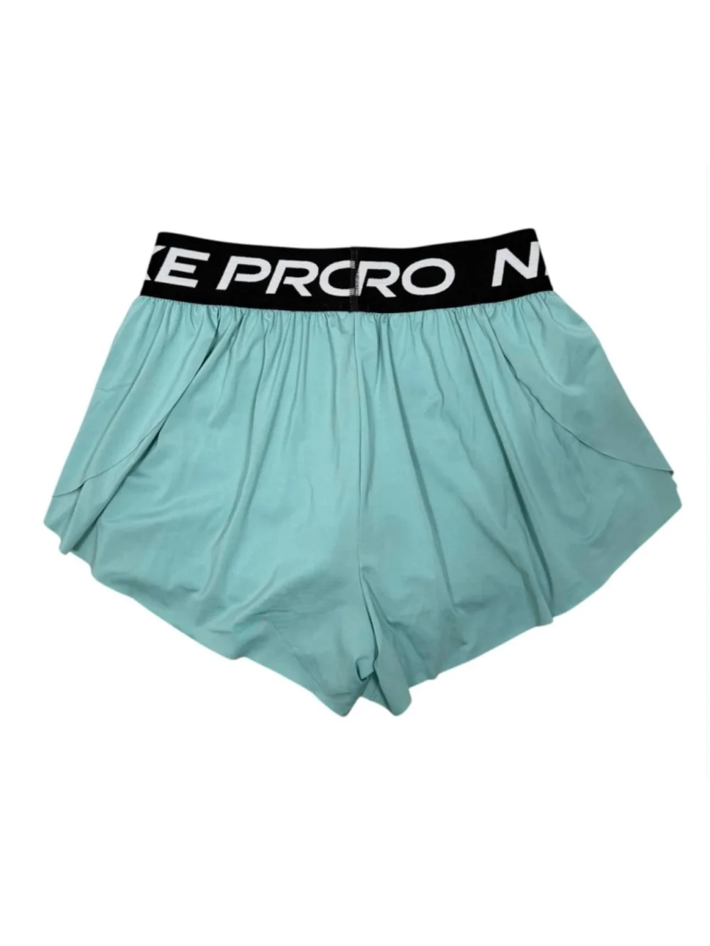 Nike Pro Dri-FIT 2-in-1 Training Shorts Teal Athletic Gym Kids Size Medium NWT
